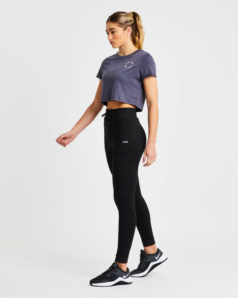 AYBL Element Crop Top Charcoal | 59086-RENZ