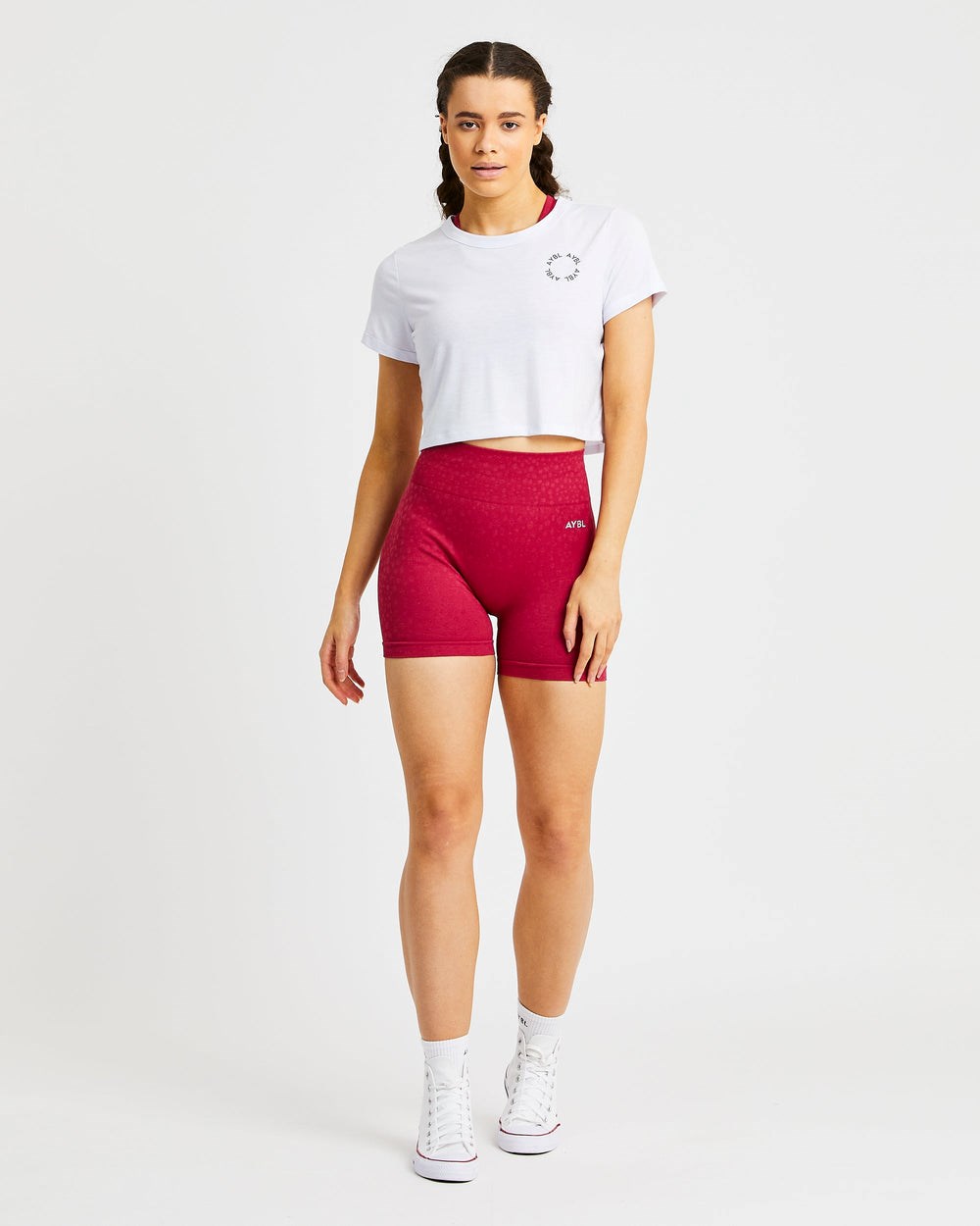 AYBL Element Crop Top Weiß | 08431-YEJR