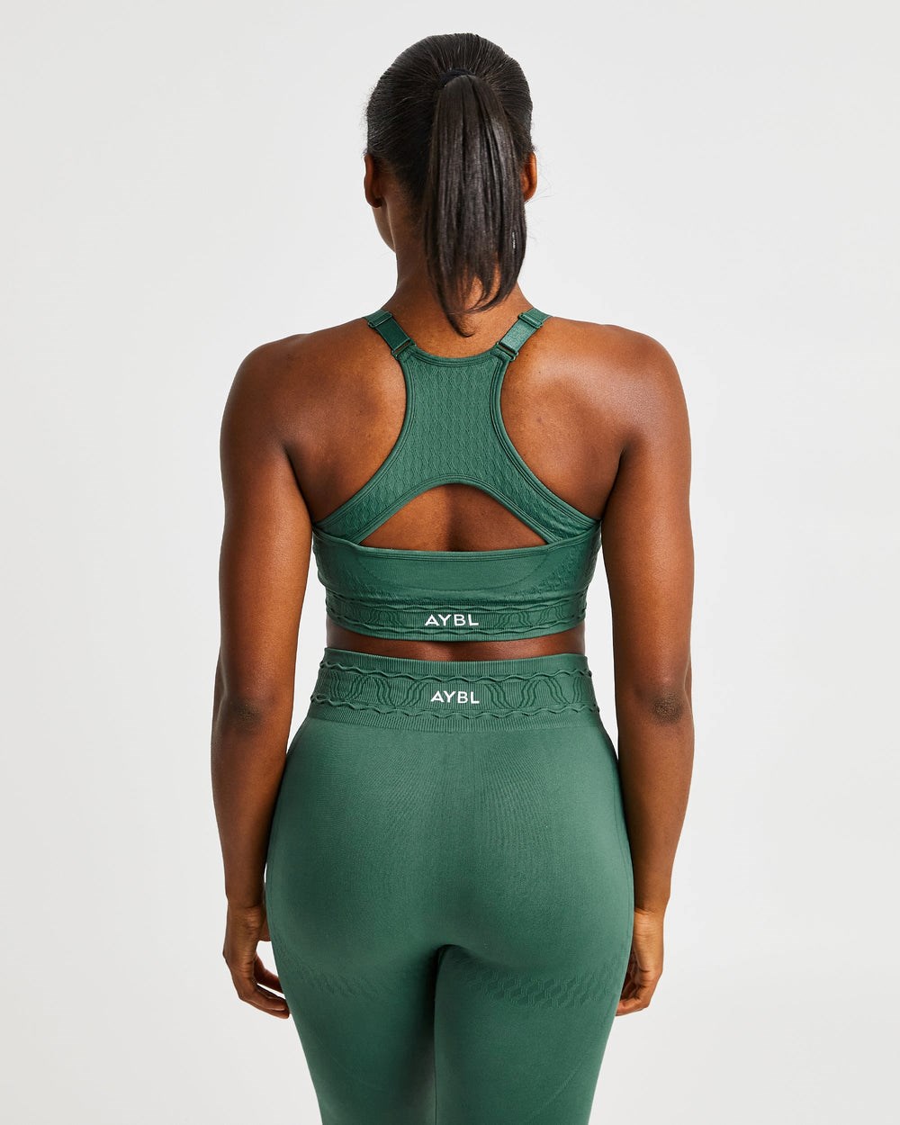 AYBL Elevate Seamless Sports Bra Grün | 08475-SVIT