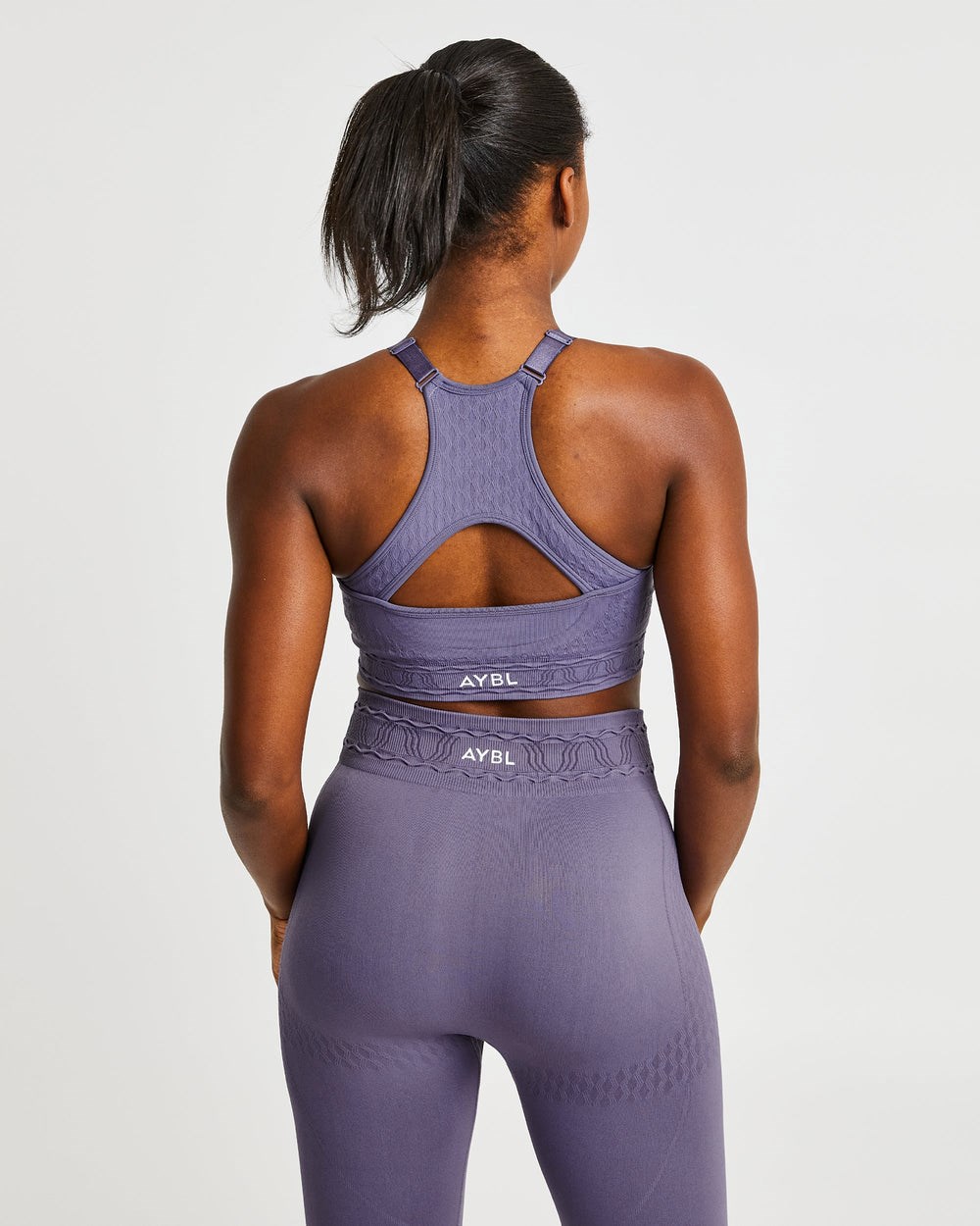 AYBL Elevate Seamless Sports Bra Lila | 82905-JMQE