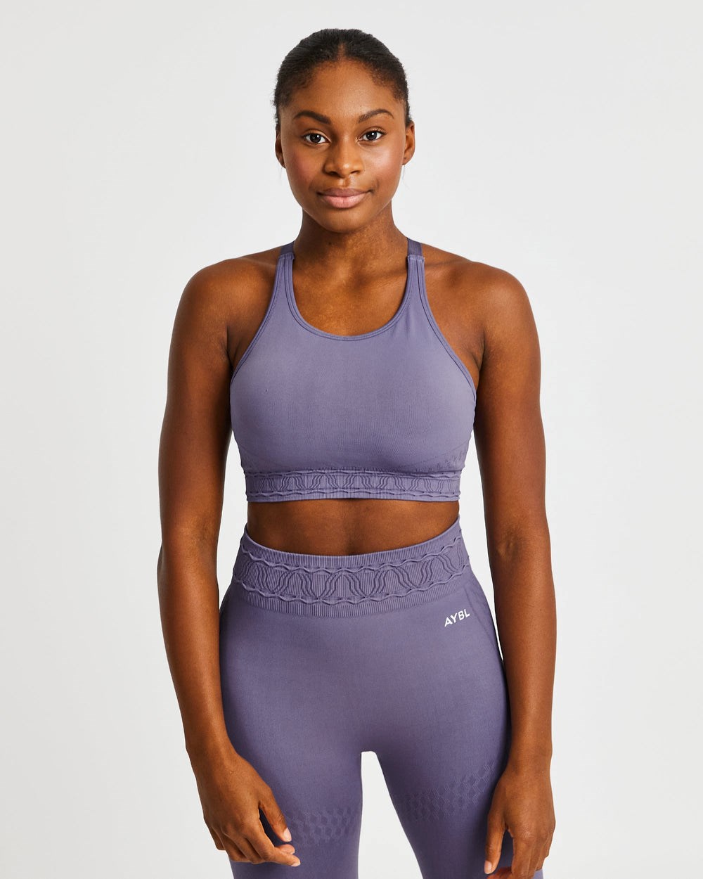 AYBL Elevate Seamless Sports Bra Lila | 82905-JMQE