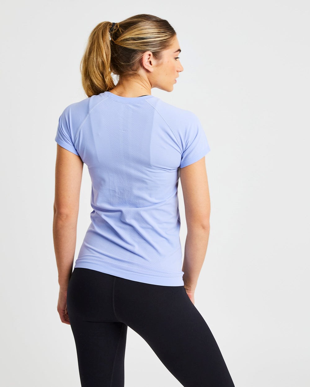 AYBL Embrace Seamless T Shirt Blau | 63754-XWDM