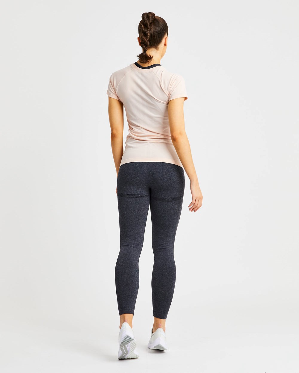 AYBL Embrace Seamless T Shirt Soft Peach | 63542-YKCJ