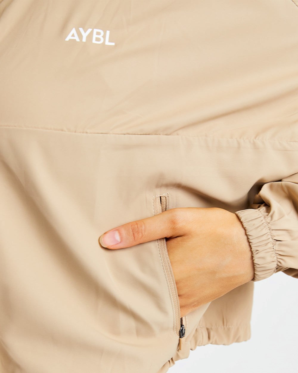 AYBL Everyday 1/2 Zip Pullover Nude | 50984-STBQ