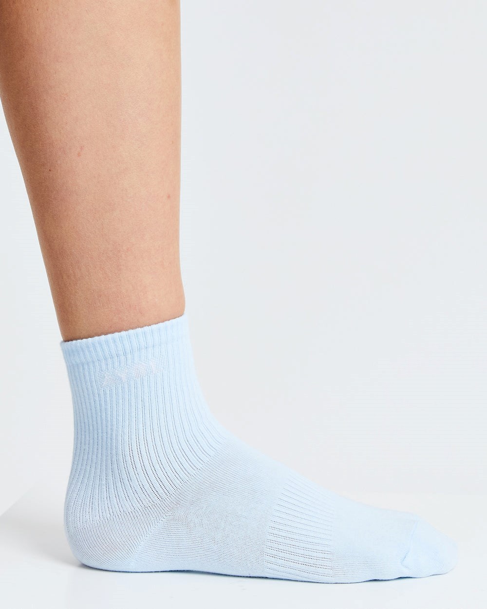 AYBL Everyday Crew Socks (3 Pack) Blau | 90753-KRHU