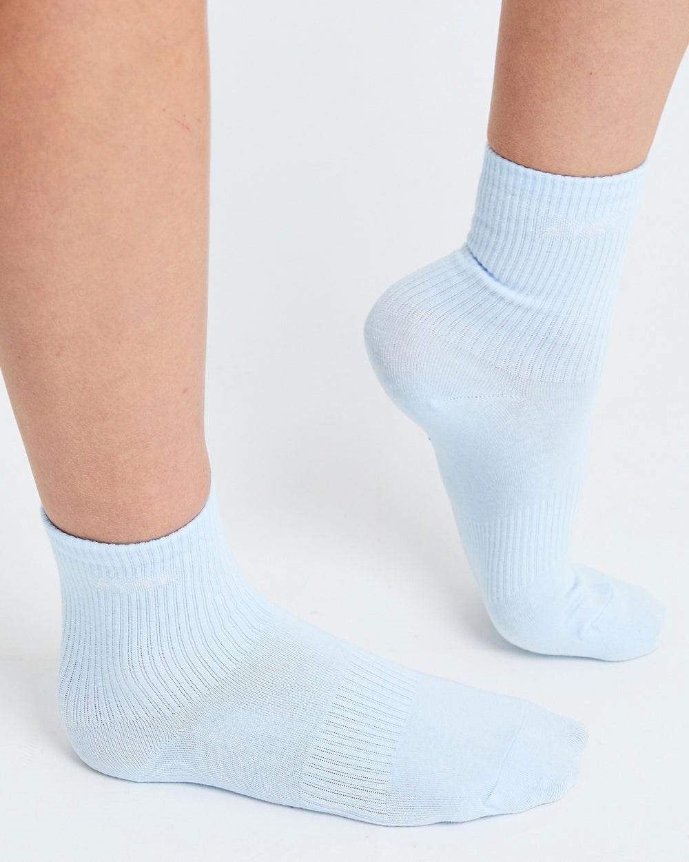 AYBL Everyday Crew Socks (3 Pack) Blau | 90753-KRHU