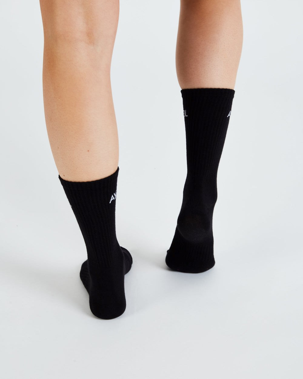 AYBL Everyday Crew Socks (3 Pack) Schwarz | 93572-UGLZ