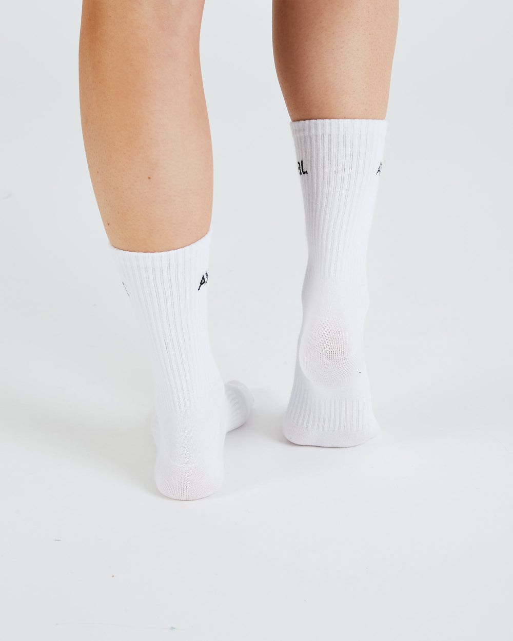 AYBL Everyday Crew Socks (3 Pack) Weiß | 94710-ABCI