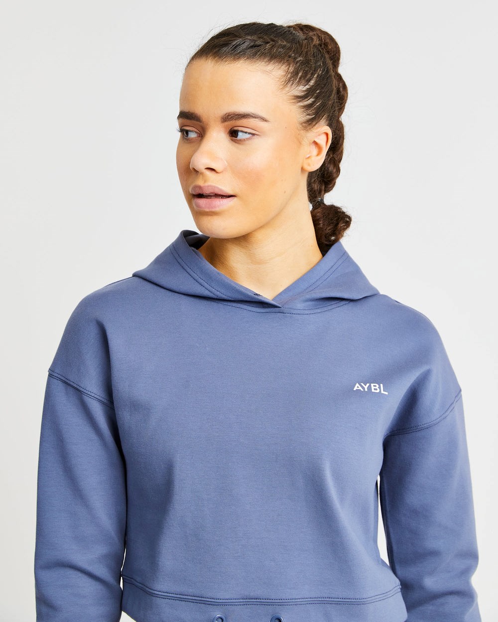 AYBL Everyday Drawcord Hoodie Blau | 13452-PDEO