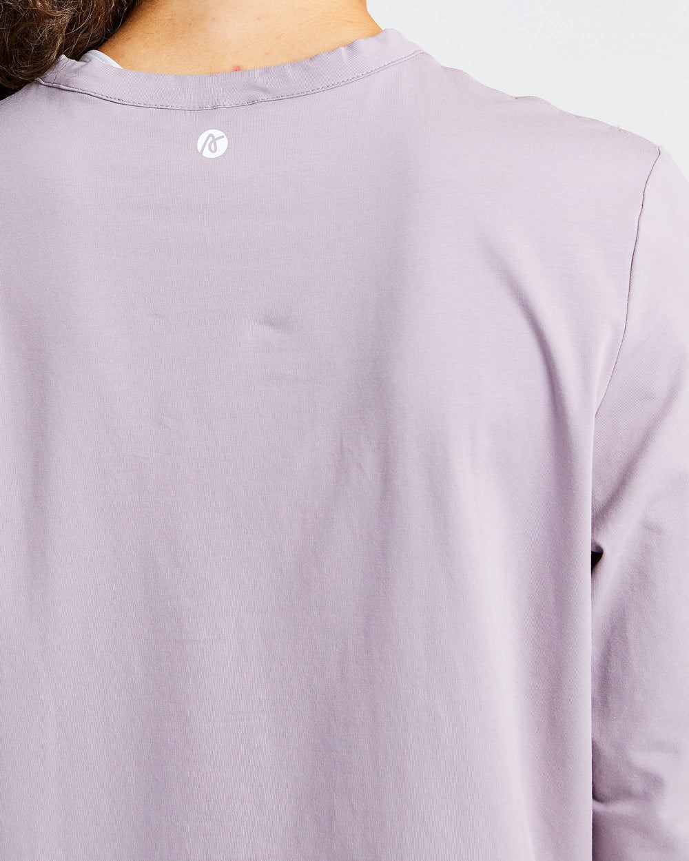 AYBL Everyday Oversized Long Sleeve T Shirt Muted Mauve | 56721-XCZS