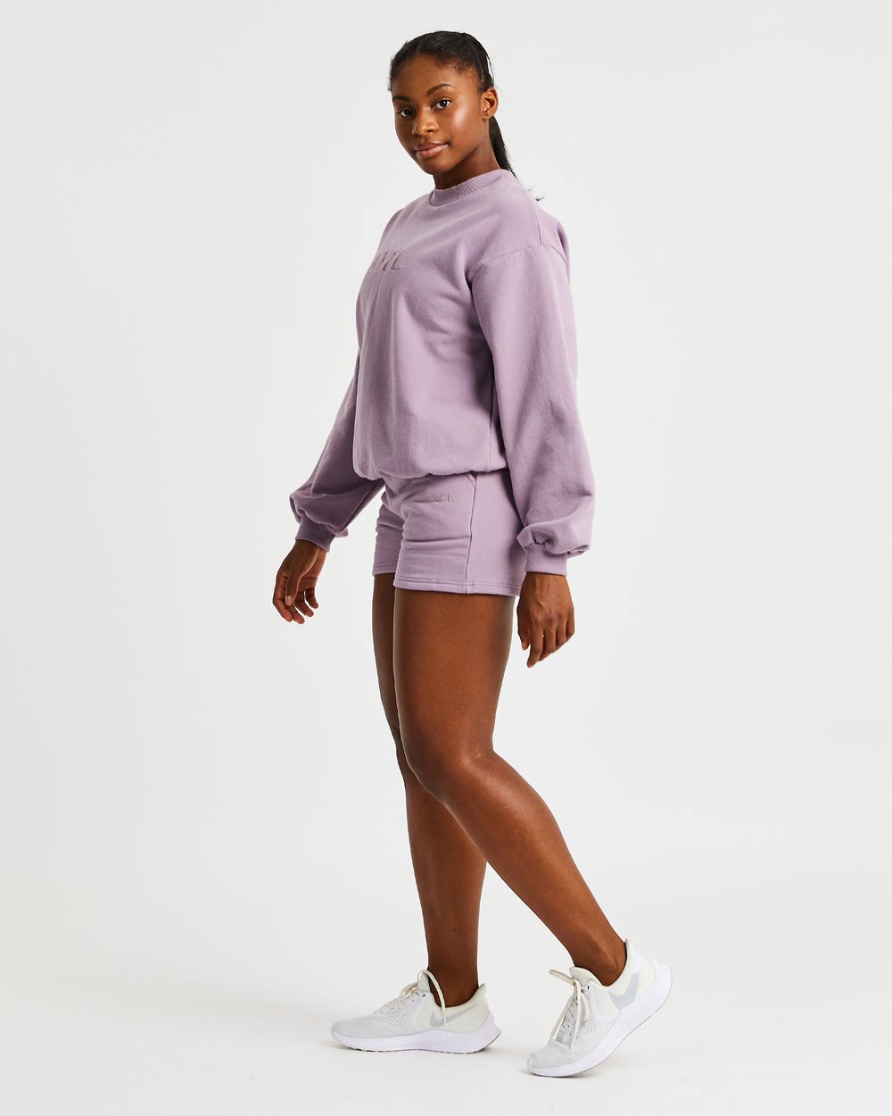 AYBL Everyday Oversized Shorts Muted Mauve | 64351-CVBJ