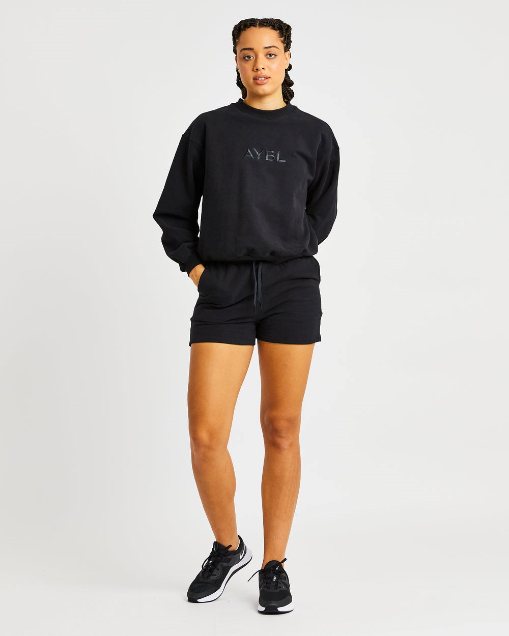 AYBL Everyday Oversized Shorts Schwarz | 03915-GXZR