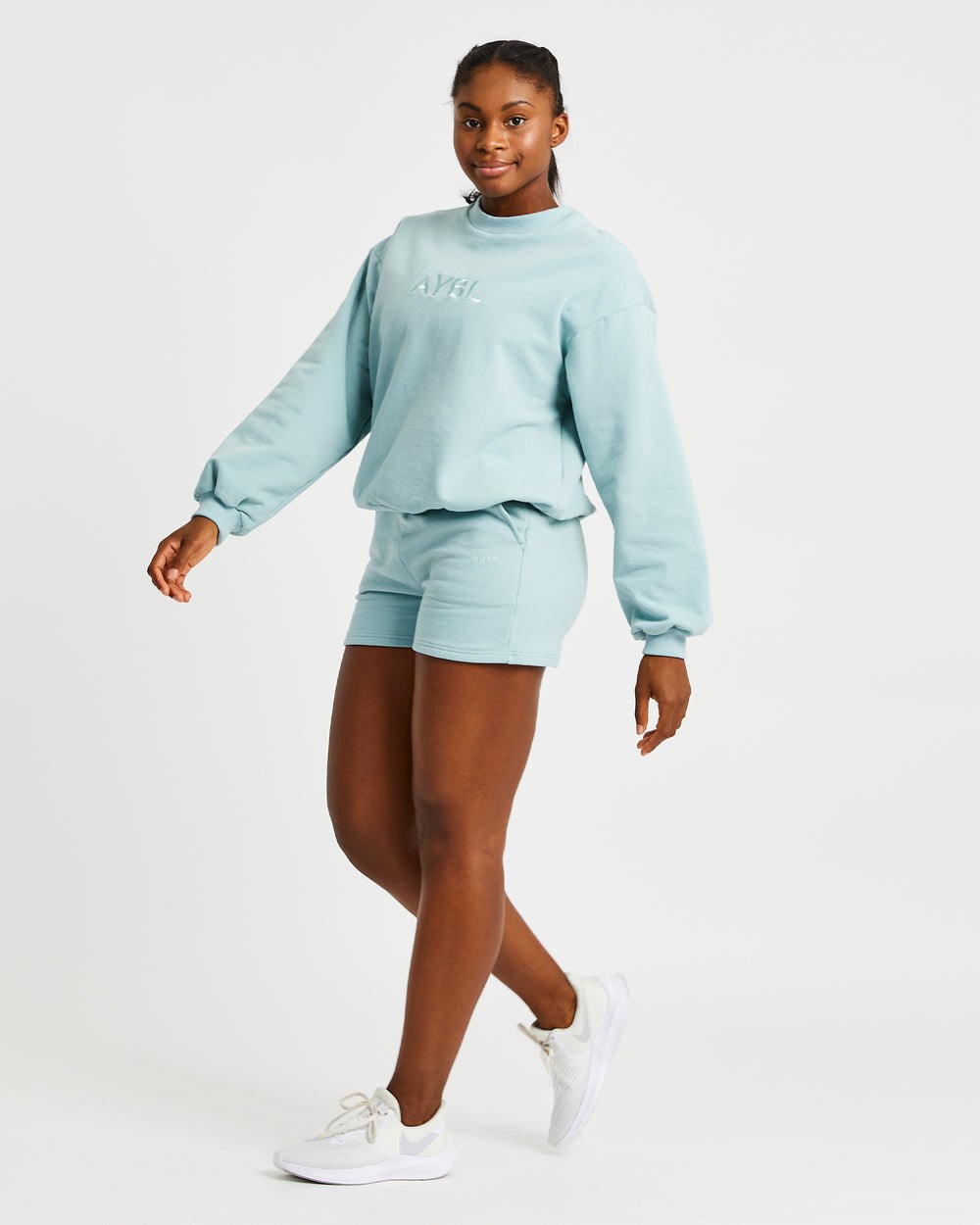 AYBL Everyday Oversized Shorts Soft Sage | 47920-VEJP