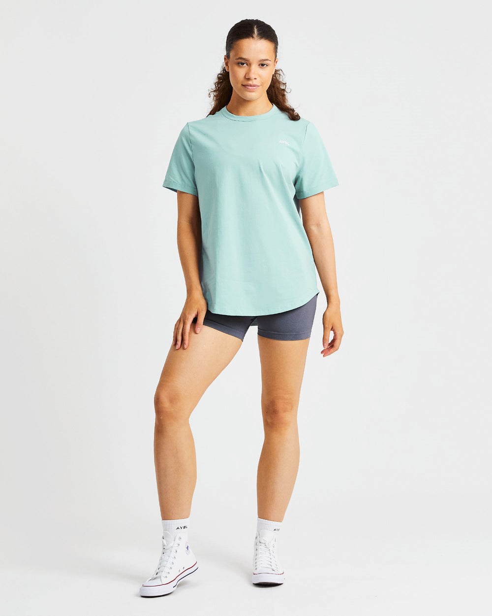 AYBL Everyday Oversized T Shirt Soft Sage | 32840-DONK