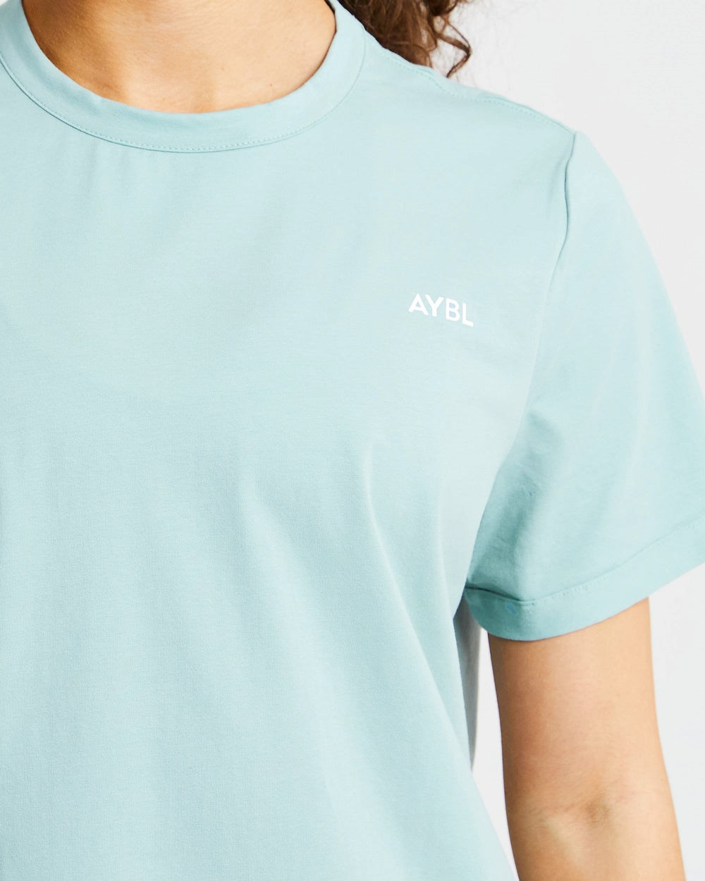 AYBL Everyday Oversized T Shirt Soft Sage | 32840-DONK