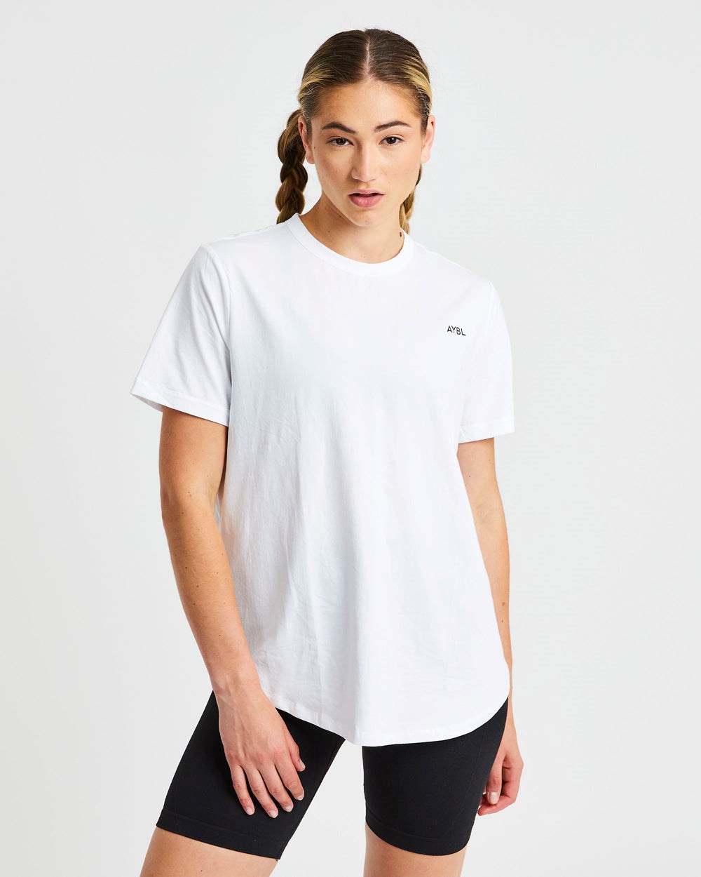 AYBL Everyday Oversized T Shirt Weiß | 63921-MAKB