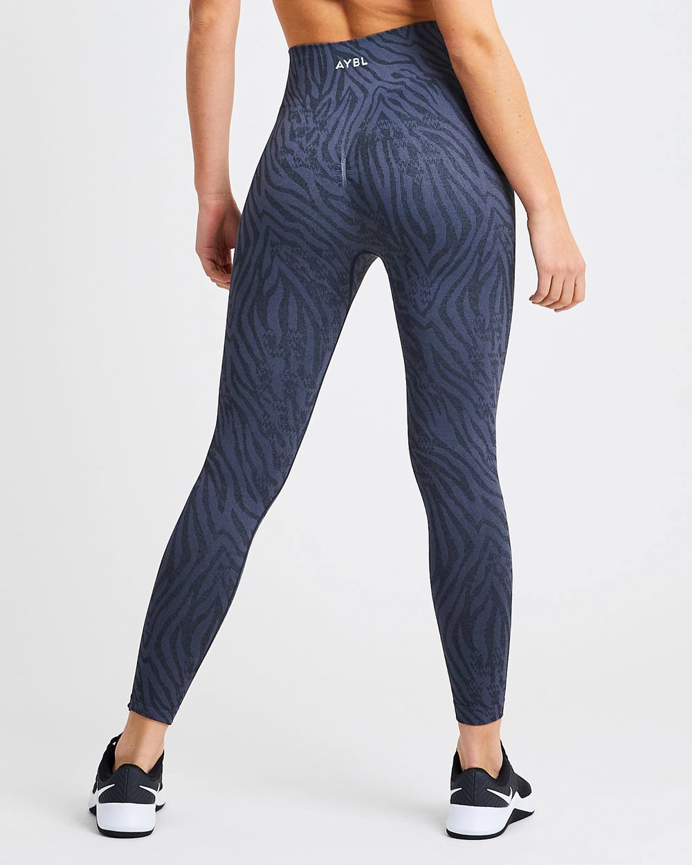 AYBL Evolve Animal Seamless Leggings Blau | 42987-UOMY