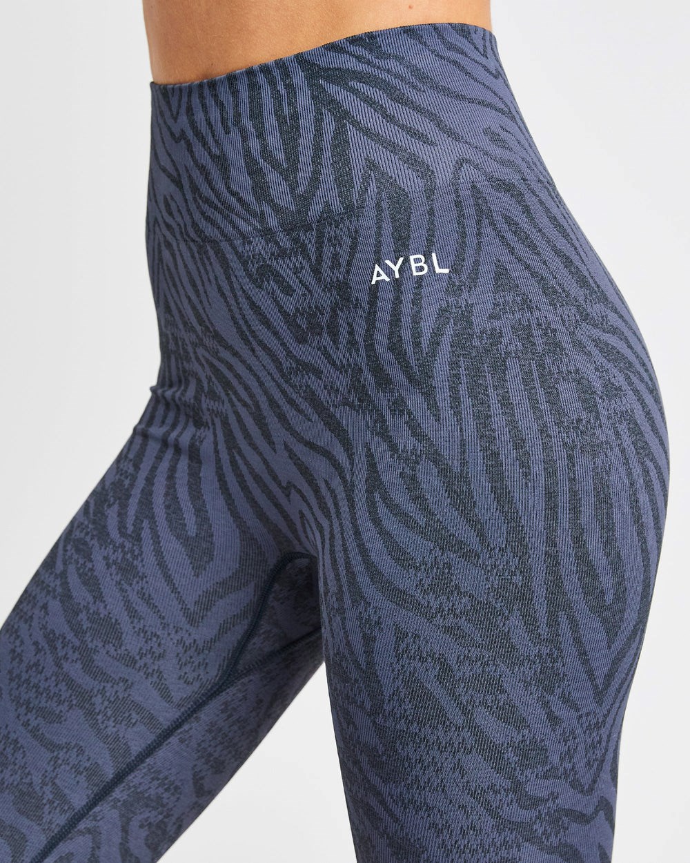 AYBL Evolve Animal Seamless Leggings Blau | 42987-UOMY