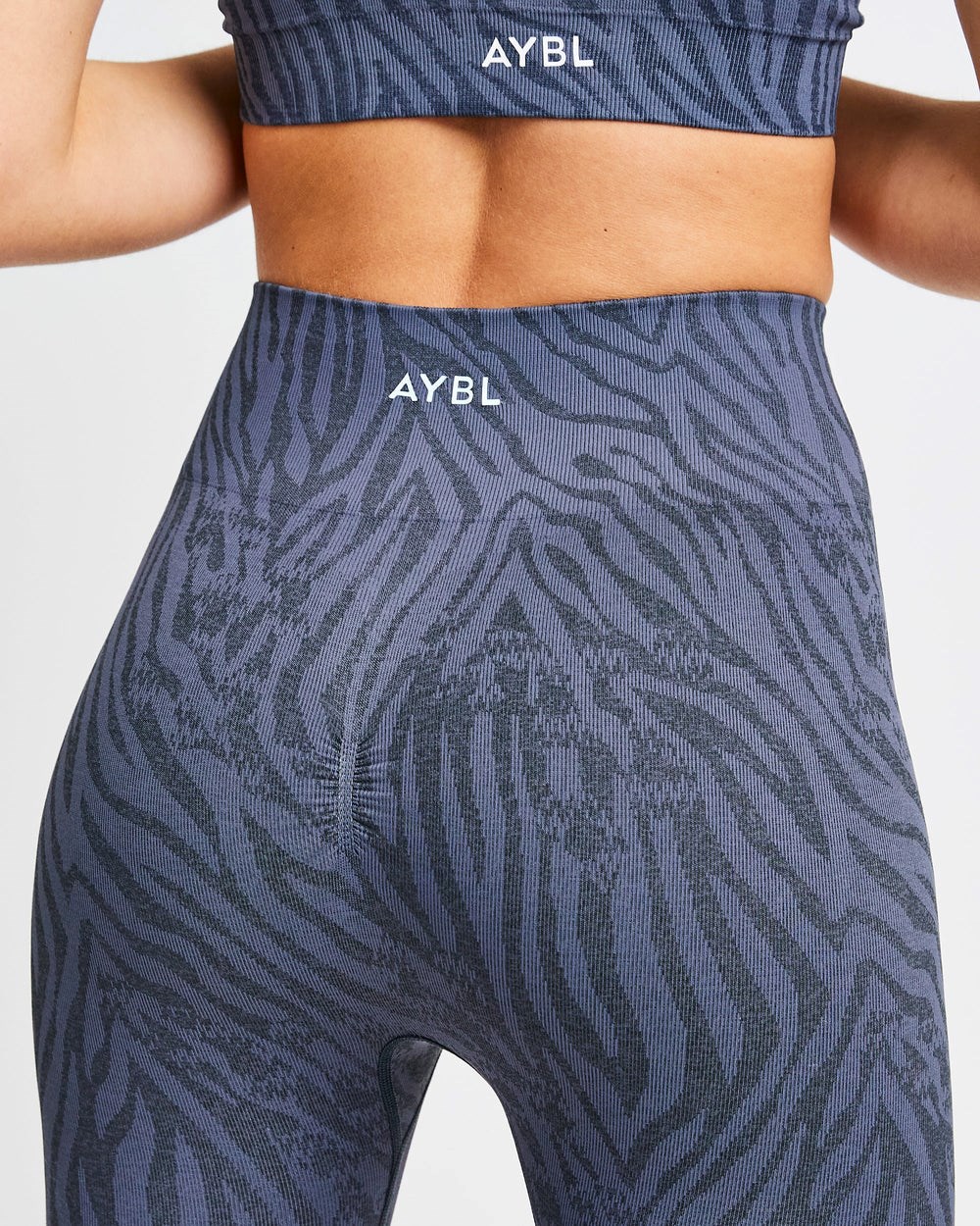 AYBL Evolve Animal Seamless Leggings Blau | 42987-UOMY