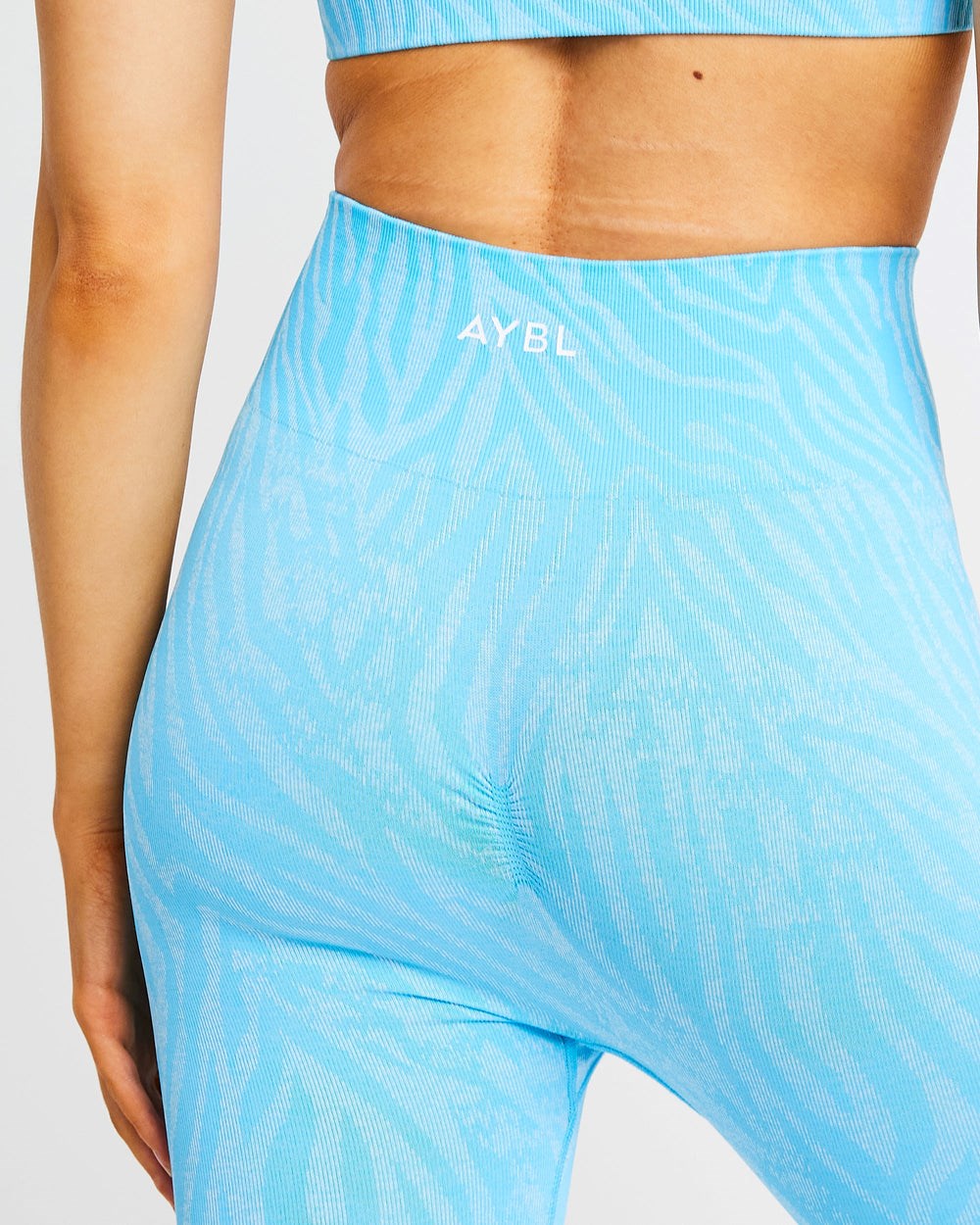 AYBL Evolve Animal Seamless Leggings Blau | 47031-BHWO