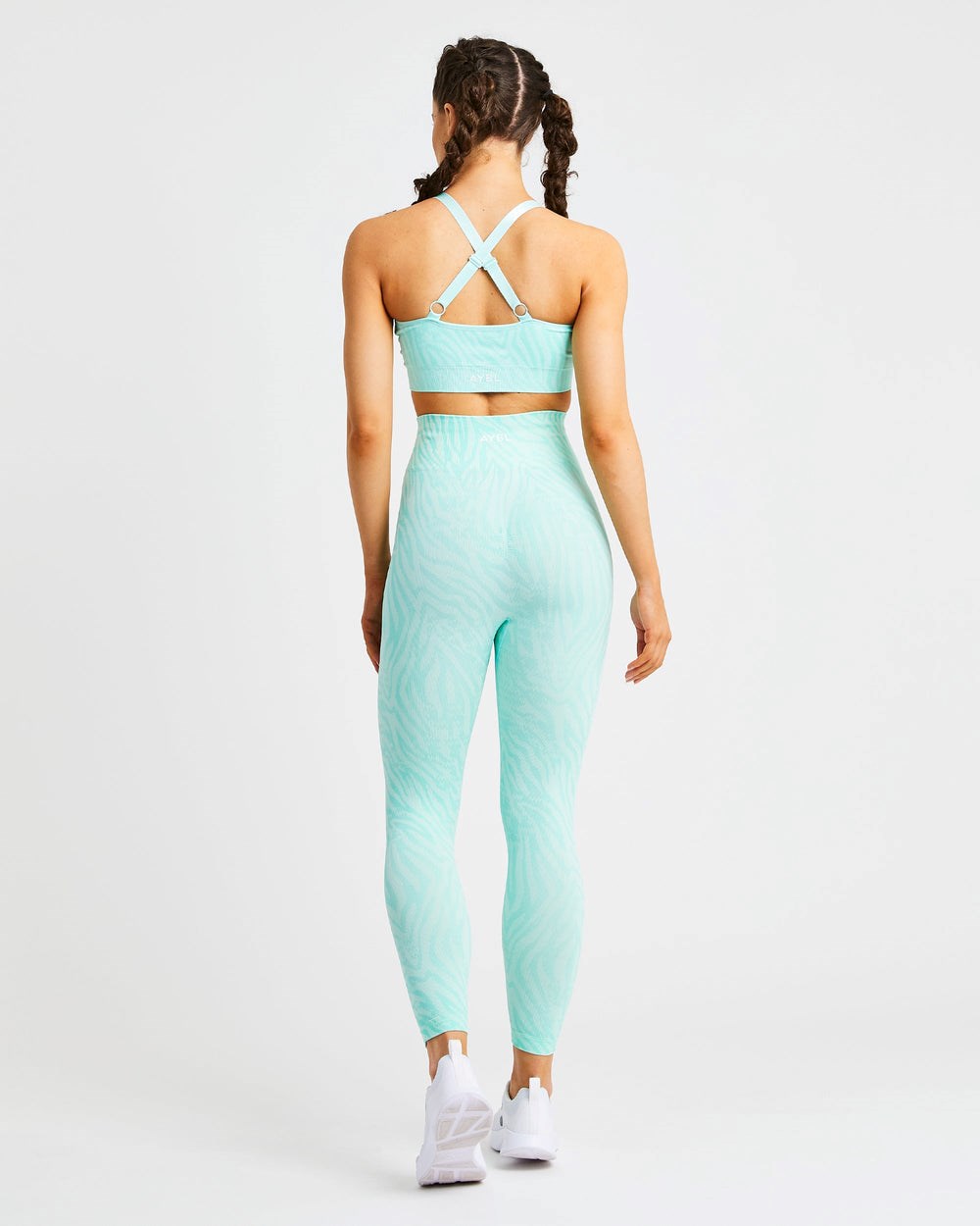 AYBL Evolve Animal Seamless Leggings Mintfarben Grün | 23985-RYKB