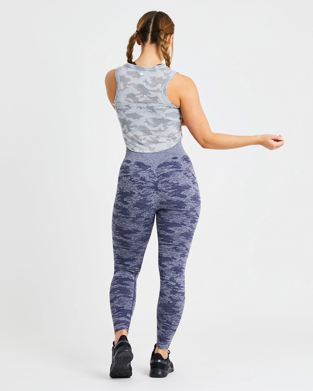 AYBL Evolve Camo Crop Vest Grau | 95270-EVPZ