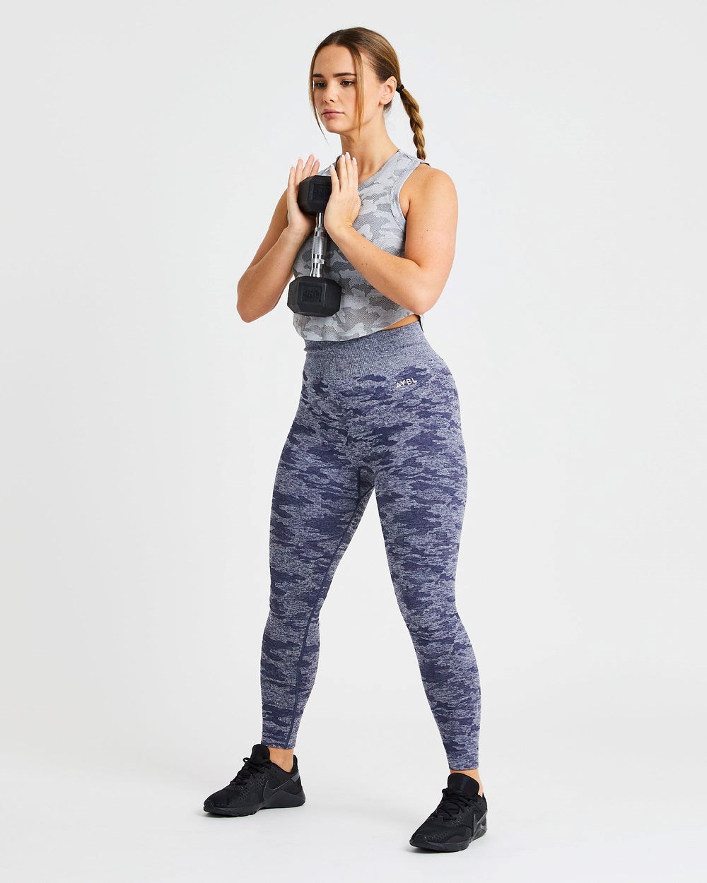 AYBL Evolve Camo Crop Vest Grau | 95270-EVPZ