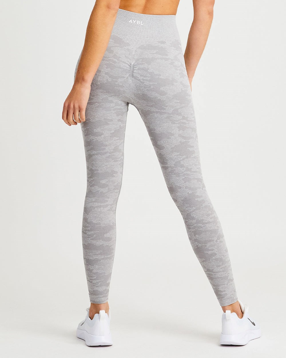 AYBL Evolve Camo Seamless Leggings Grau | 19305-ATVL