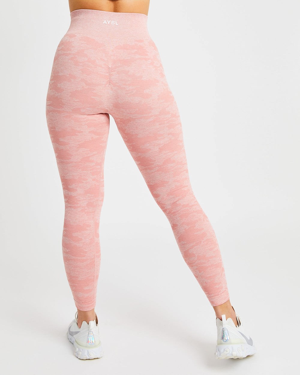 AYBL Evolve Camo Seamless Leggings Rosa | 85406-KSTR