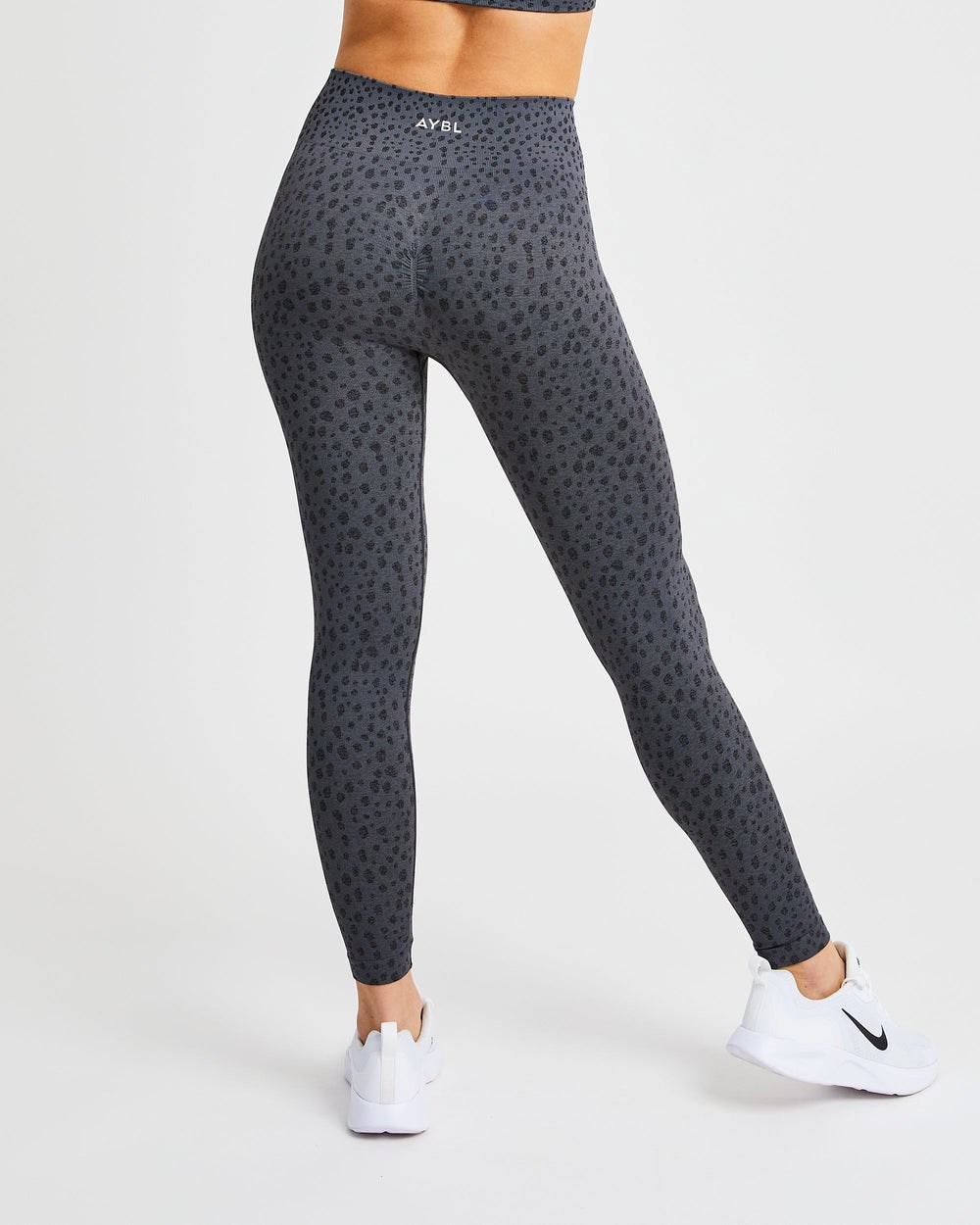 AYBL Evolve Speckle Seamless Leggings Charcoal | 02856-CVPF