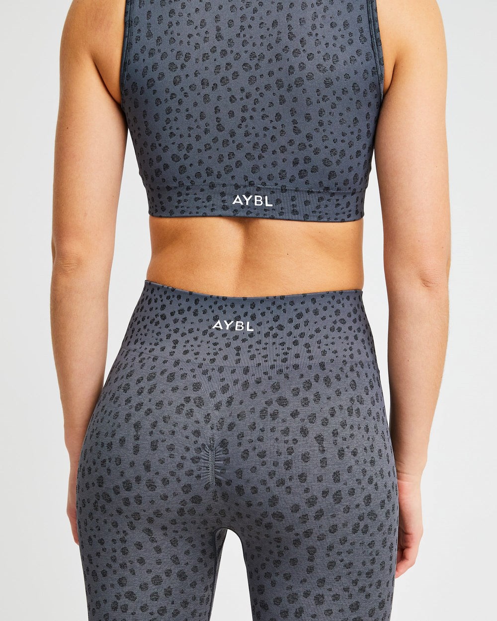 AYBL Evolve Speckle Seamless Leggings Charcoal | 02856-CVPF