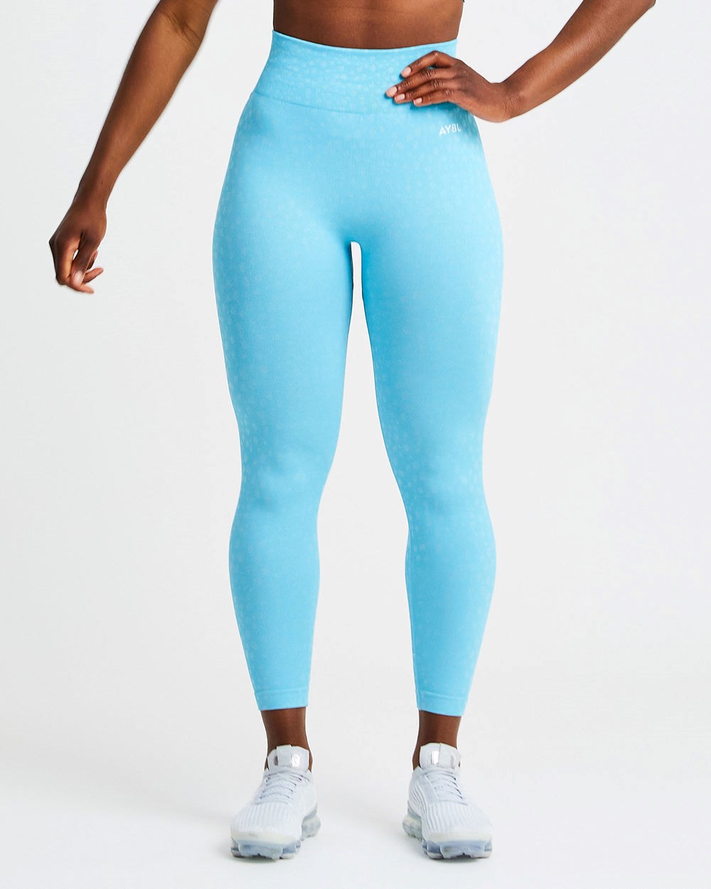 AYBL Evolve Speckle Seamless Leggings Hellblau | 45713-AEYG