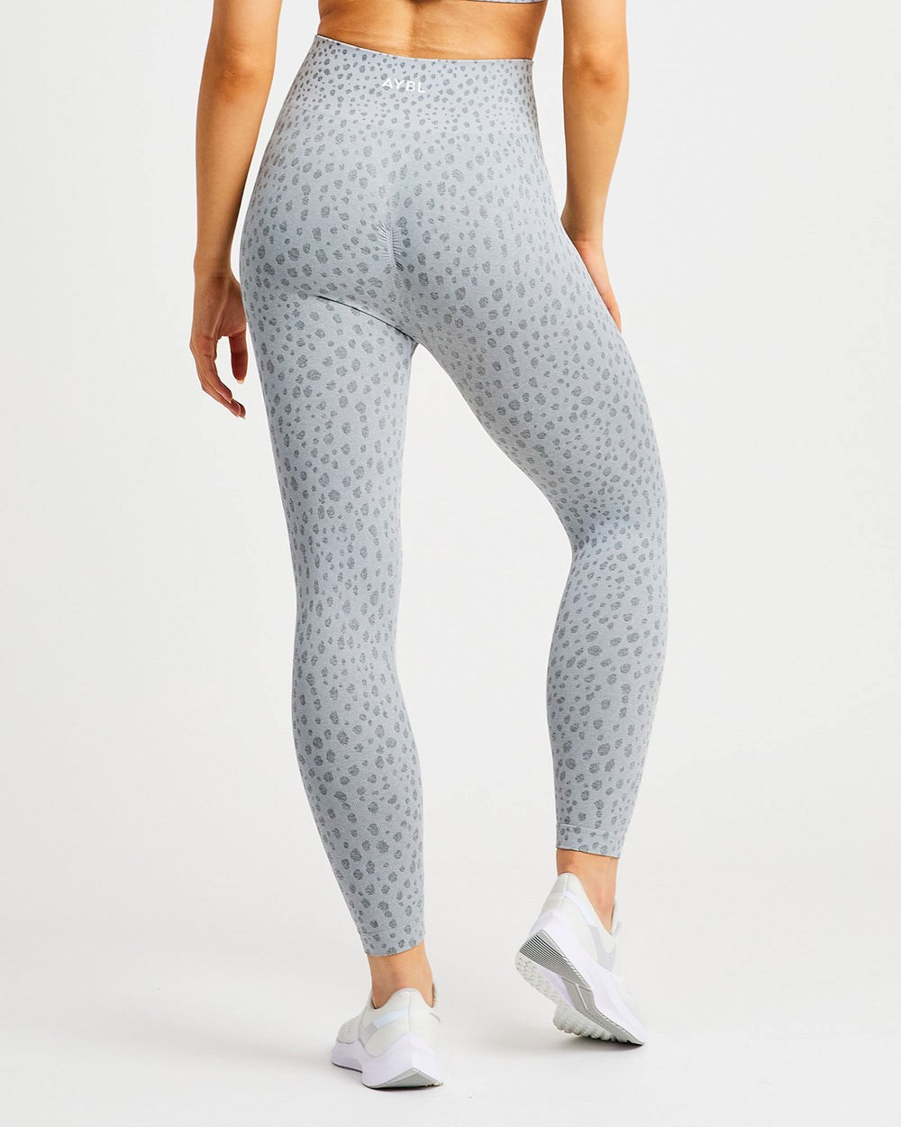 AYBL Evolve Speckle Seamless Leggings Hellgrau | 78061-LDIR