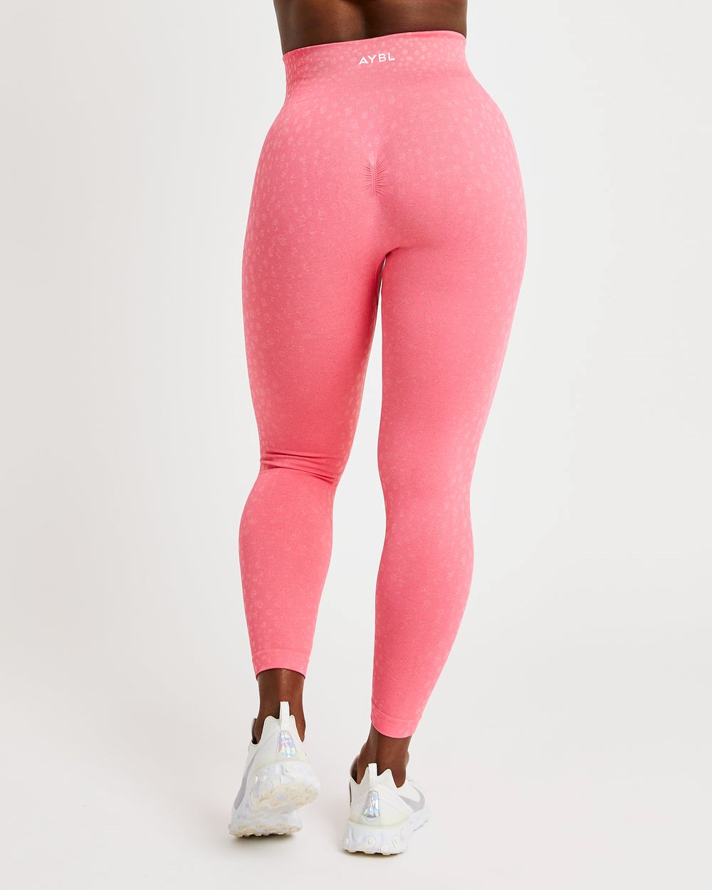 AYBL Evolve Speckle Seamless Leggings Koralle Rosa | 20947-HJRP