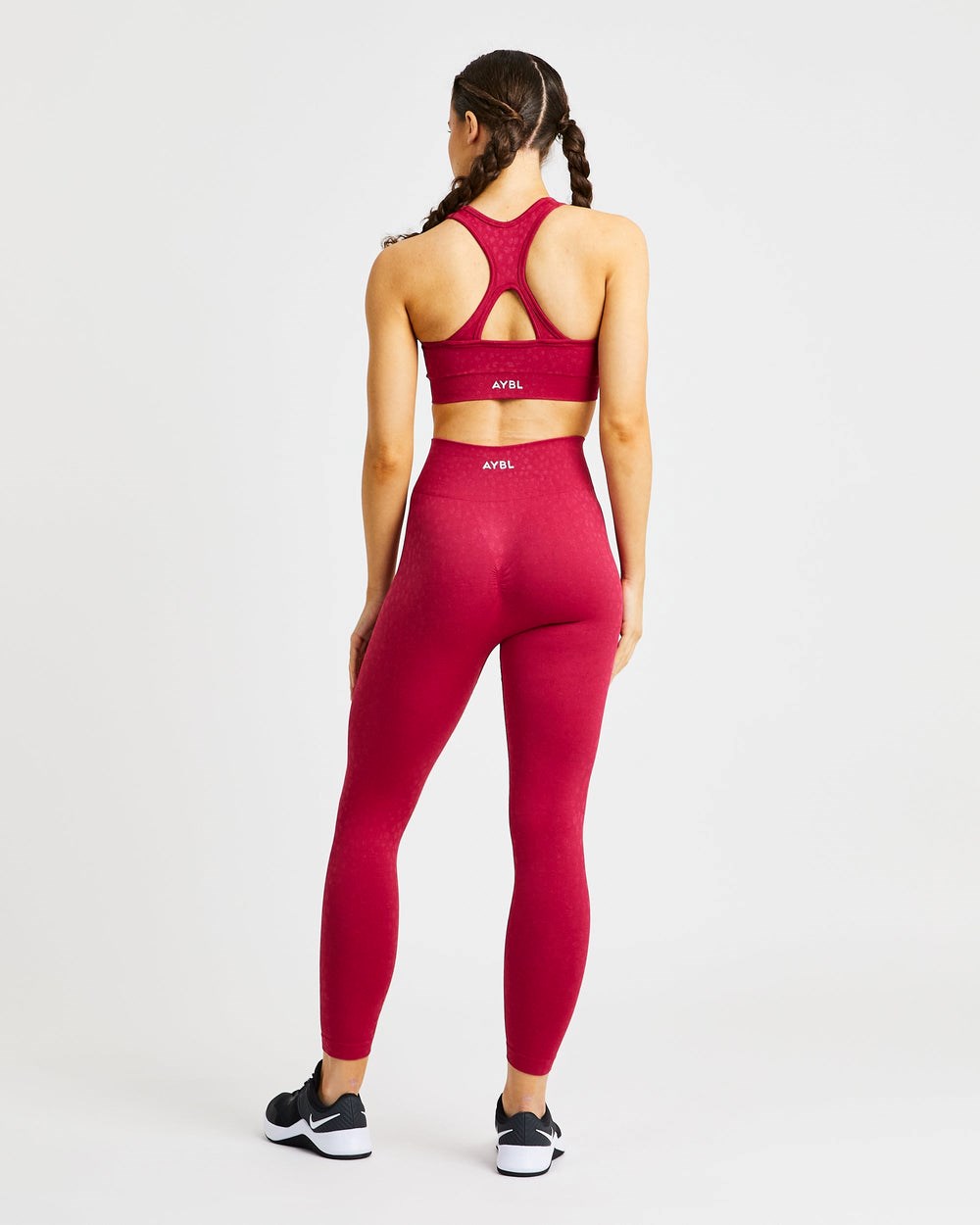 AYBL Evolve Speckle Seamless Leggings Raspberry | 54639-POHQ