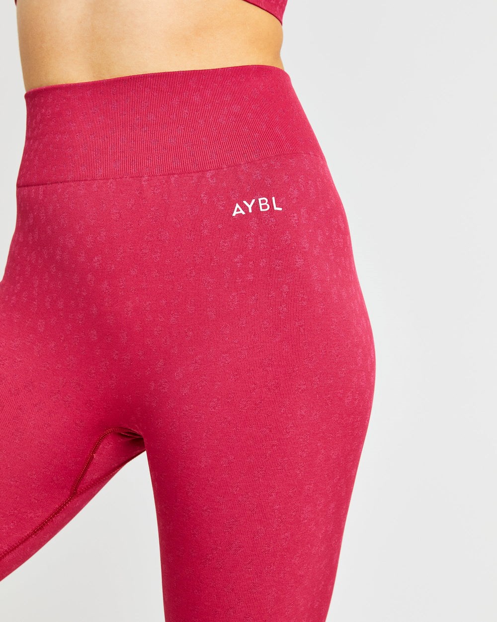 AYBL Evolve Speckle Seamless Leggings Raspberry | 54639-POHQ