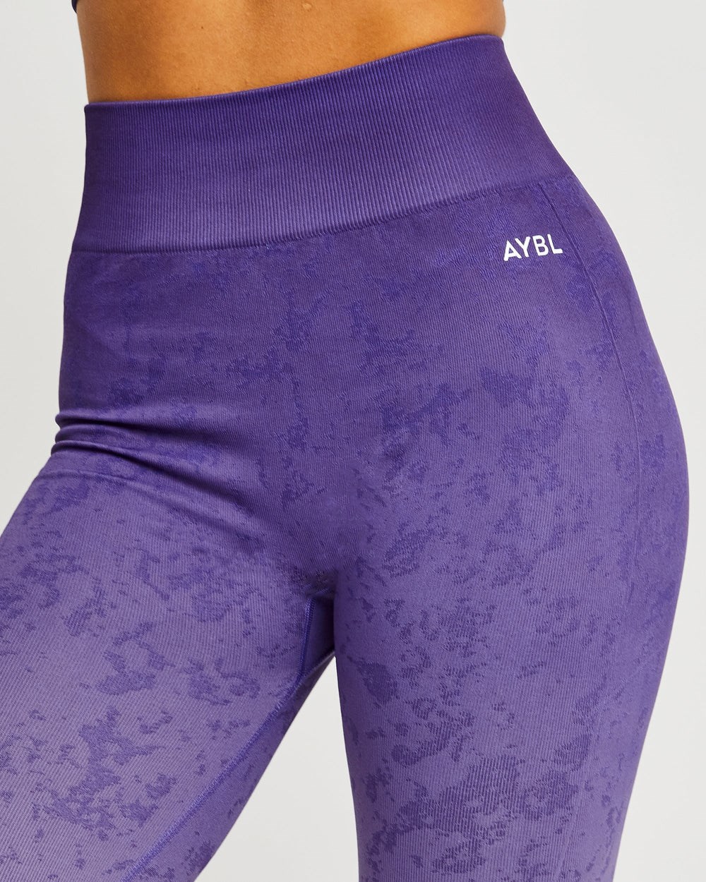 AYBL Flare Seamless Leggings Lila | 54819-BGXU