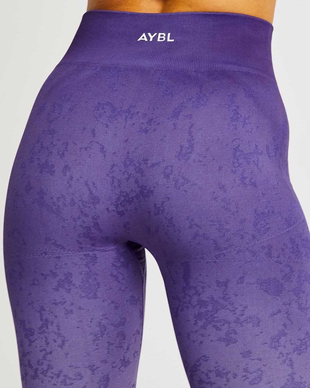 AYBL Flare Seamless Leggings Lila | 54819-BGXU