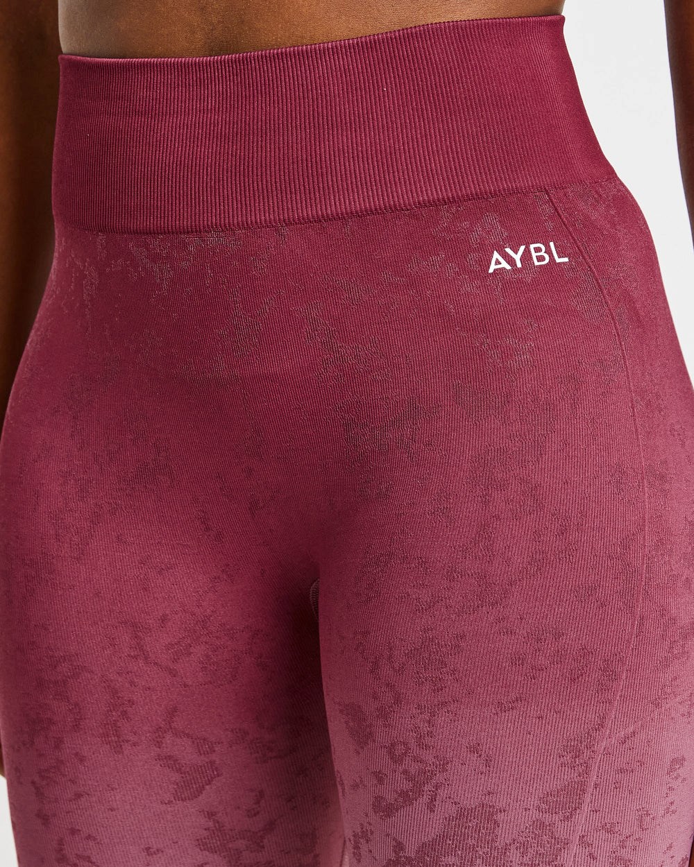 AYBL Flare Seamless Leggings Plum | 47529-BQCD