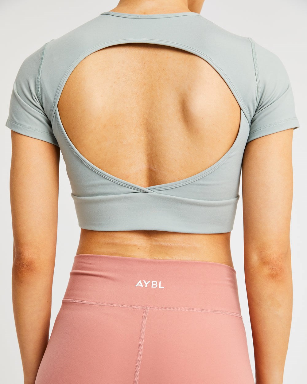 AYBL Flow Crop Top Grün | 31074-PZAM