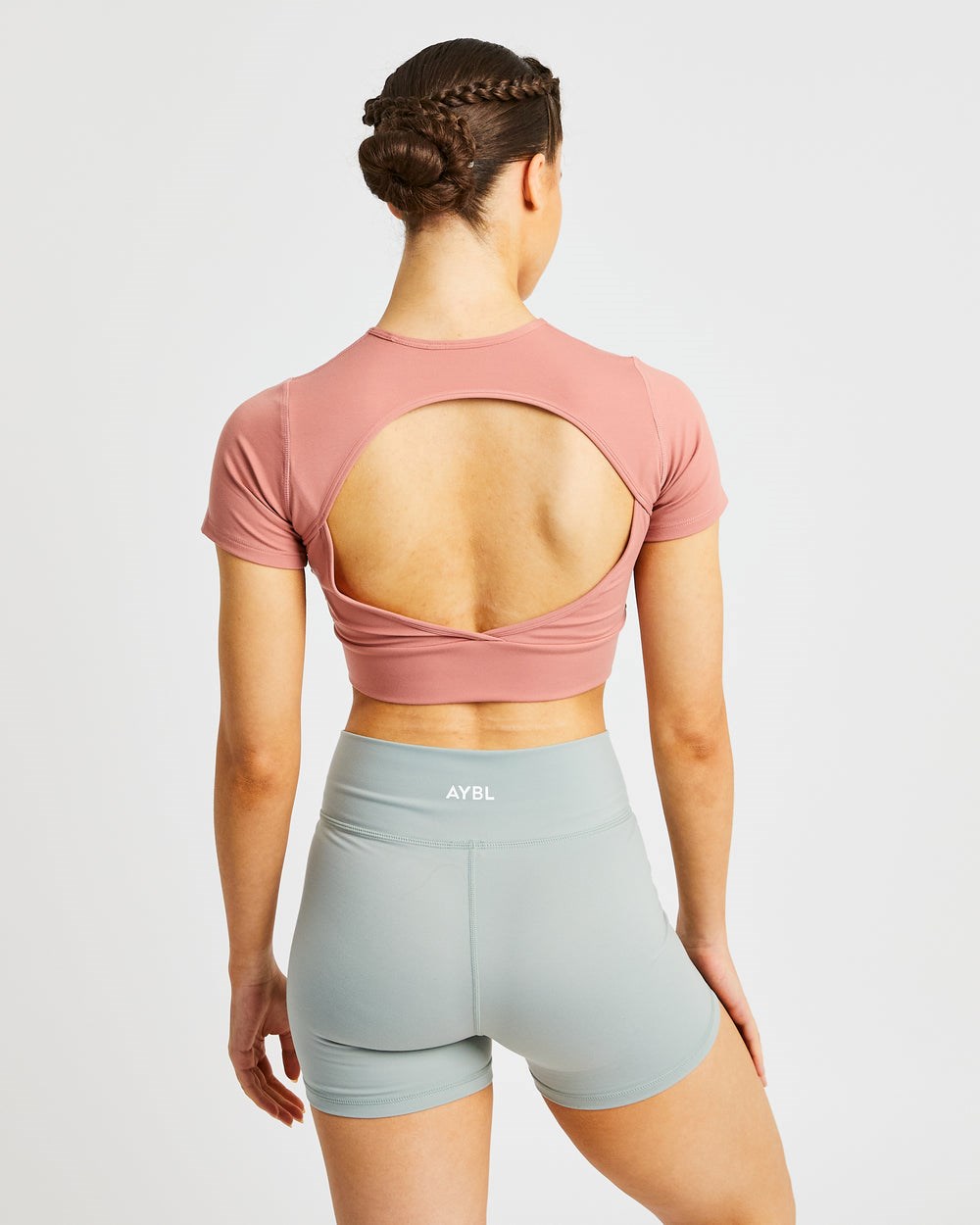 AYBL Flow Crop Top Rosa | 34687-EMPZ