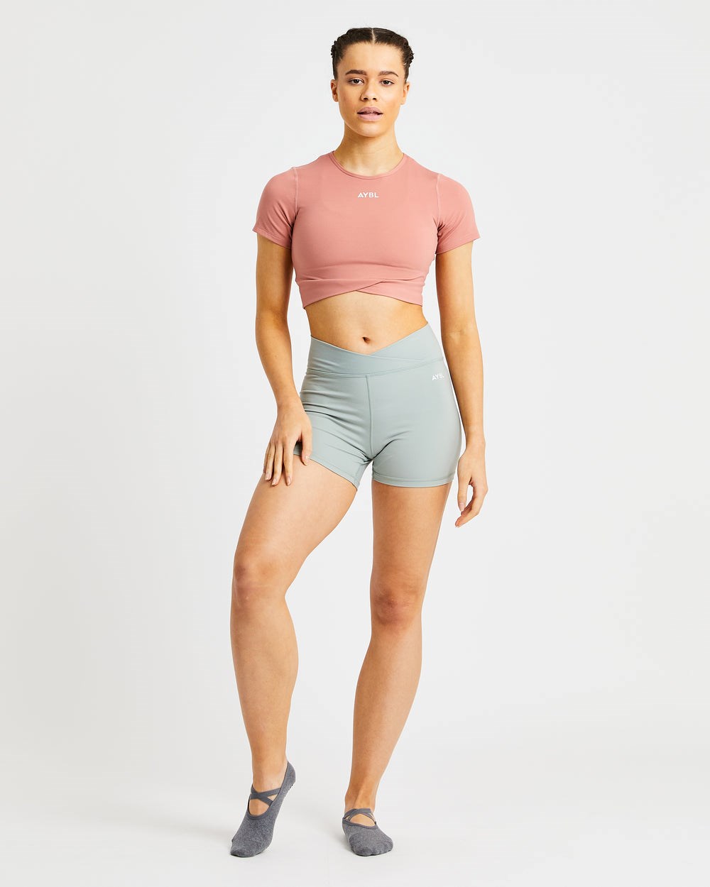 AYBL Flow Crop Top Rosa | 34687-EMPZ