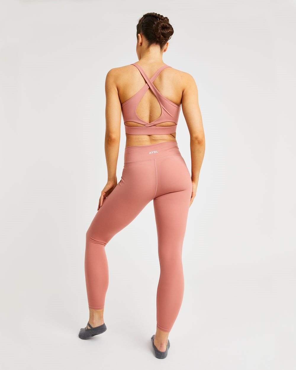 AYBL Flow Leggings Rosa | 61473-XWYE