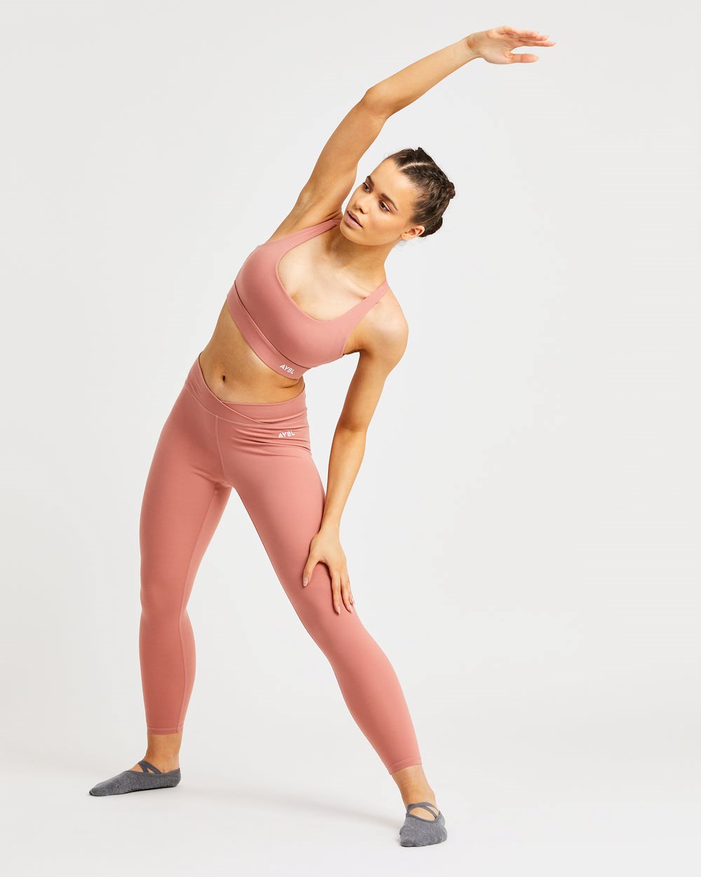 AYBL Flow Leggings Rosa | 61473-XWYE