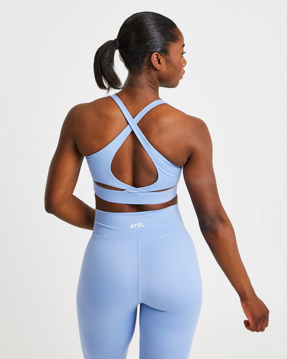 AYBL Flow Sports Bra Blau | 13857-OWFR