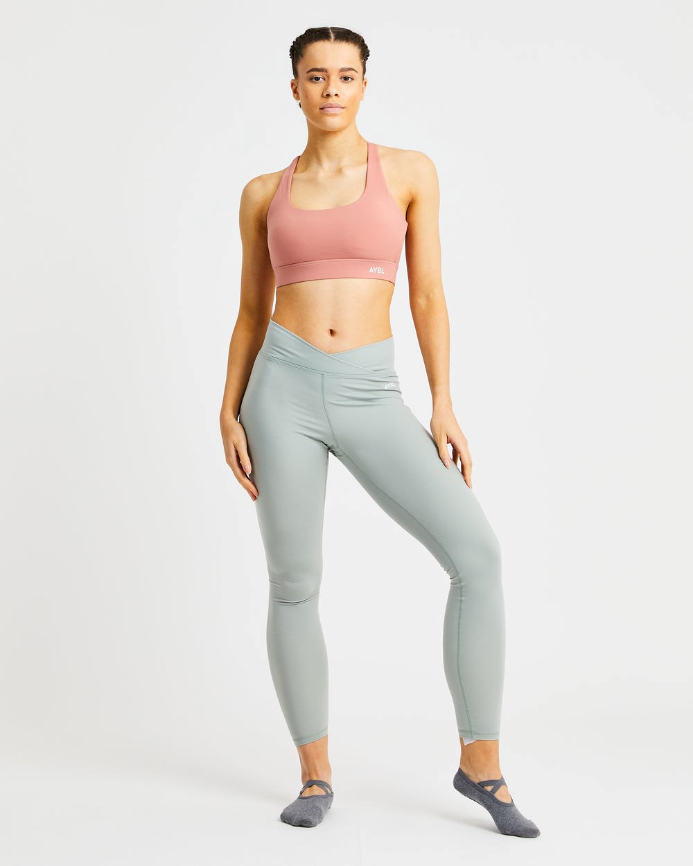 AYBL Flow Sports Bra Rosa | 81325-YFLC