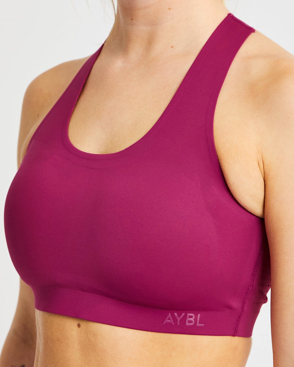 AYBL Fusion Sports Bra Berry Wine | 61497-YXDG