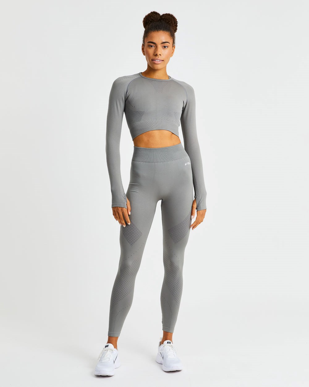 AYBL Ignite Seamless Leggings Grau | 41807-SQXT