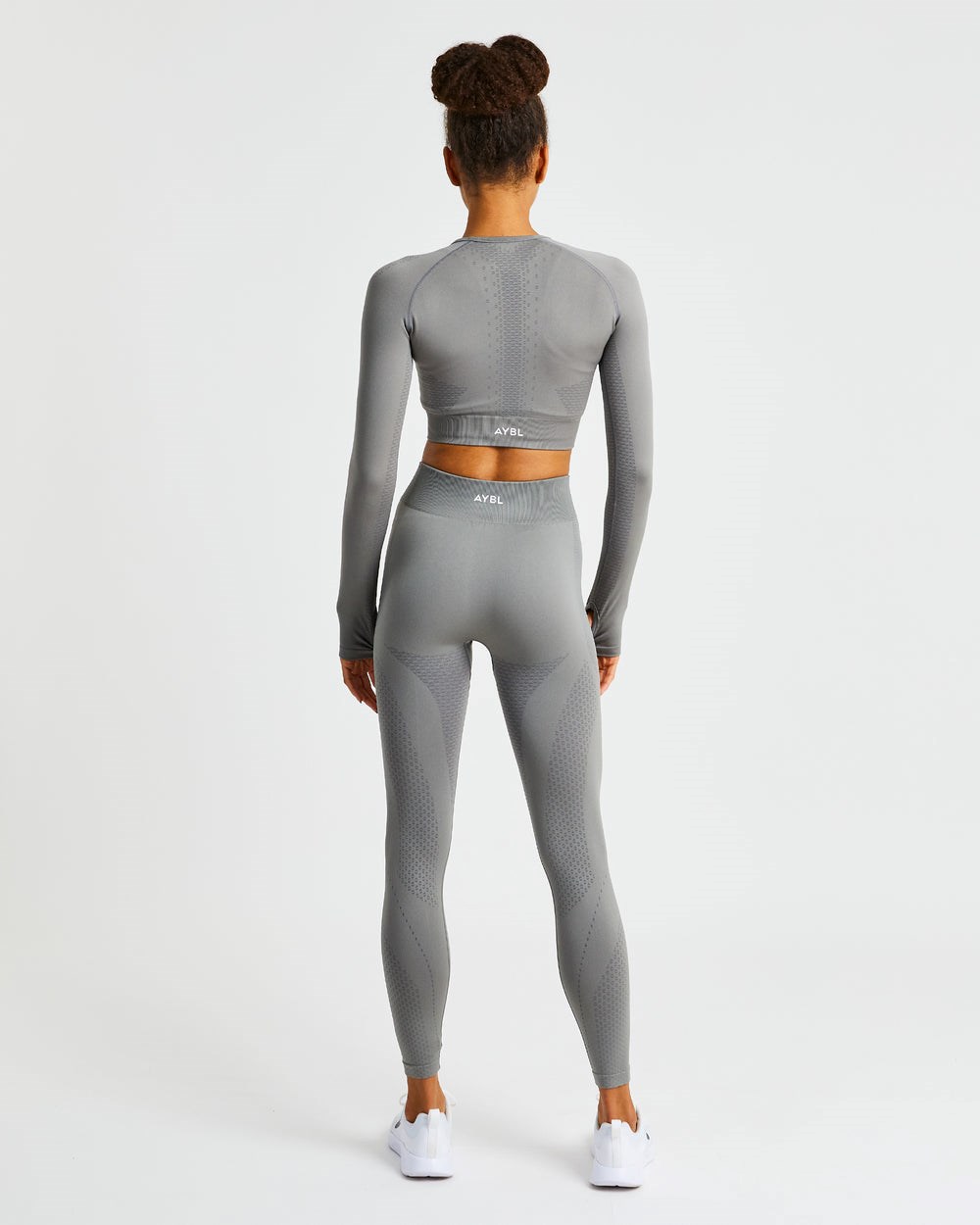 AYBL Ignite Seamless Leggings Grau | 41807-SQXT