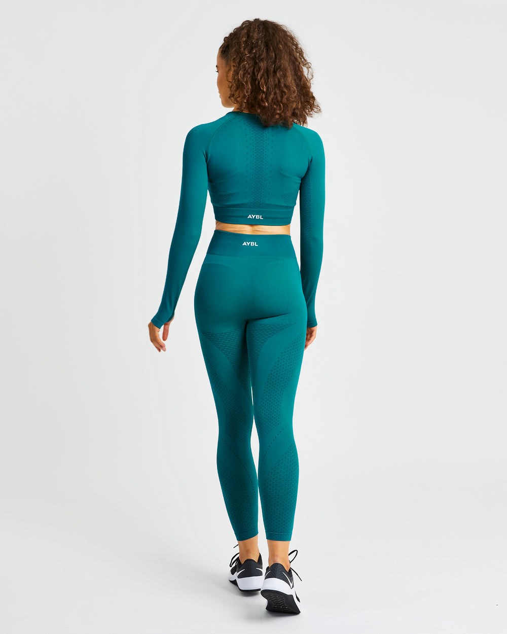 AYBL Ignite Seamless Leggings Hyper Teal | 05483-OWQM